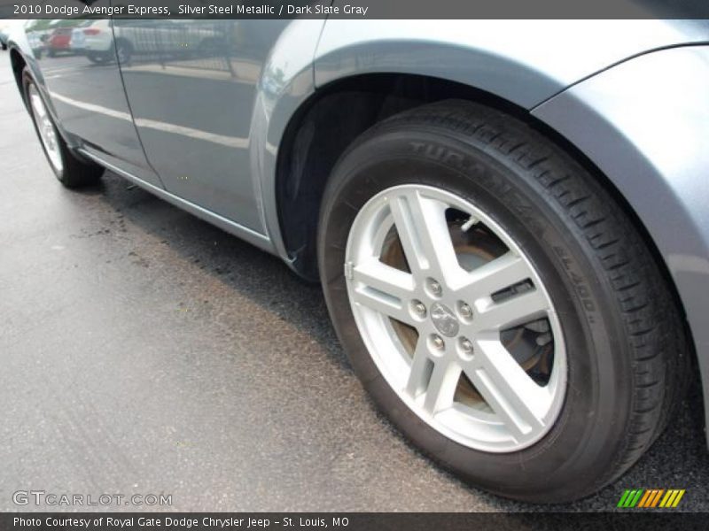 Silver Steel Metallic / Dark Slate Gray 2010 Dodge Avenger Express