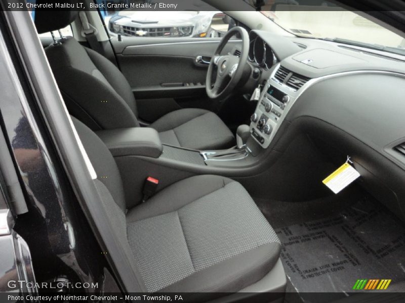 Black Granite Metallic / Ebony 2012 Chevrolet Malibu LT