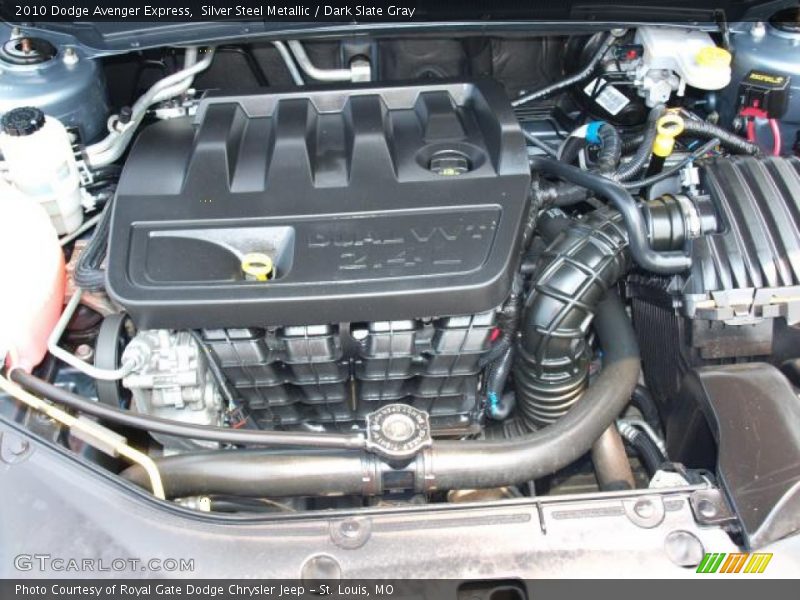 Silver Steel Metallic / Dark Slate Gray 2010 Dodge Avenger Express