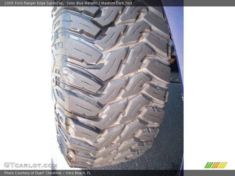 Sonic Blue Metallic / Medium Dark Flint 2005 Ford Ranger Edge SuperCab