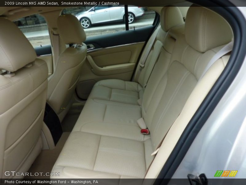 Smokestone Metallic / Cashmere 2009 Lincoln MKS AWD Sedan