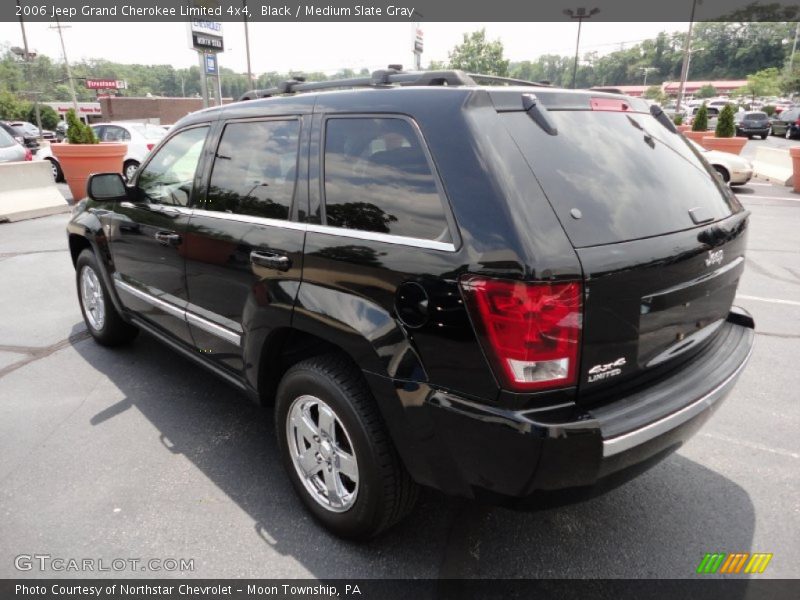 Black / Medium Slate Gray 2006 Jeep Grand Cherokee Limited 4x4