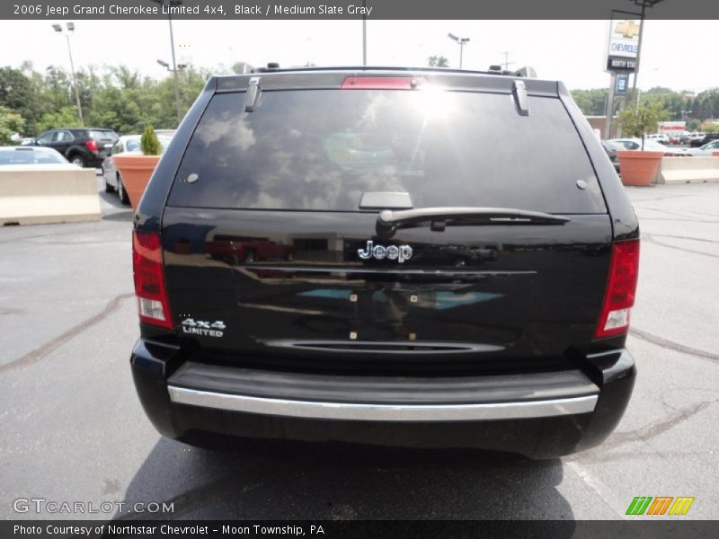 Black / Medium Slate Gray 2006 Jeep Grand Cherokee Limited 4x4