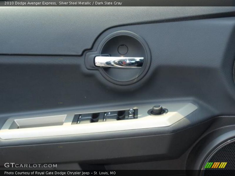 Silver Steel Metallic / Dark Slate Gray 2010 Dodge Avenger Express