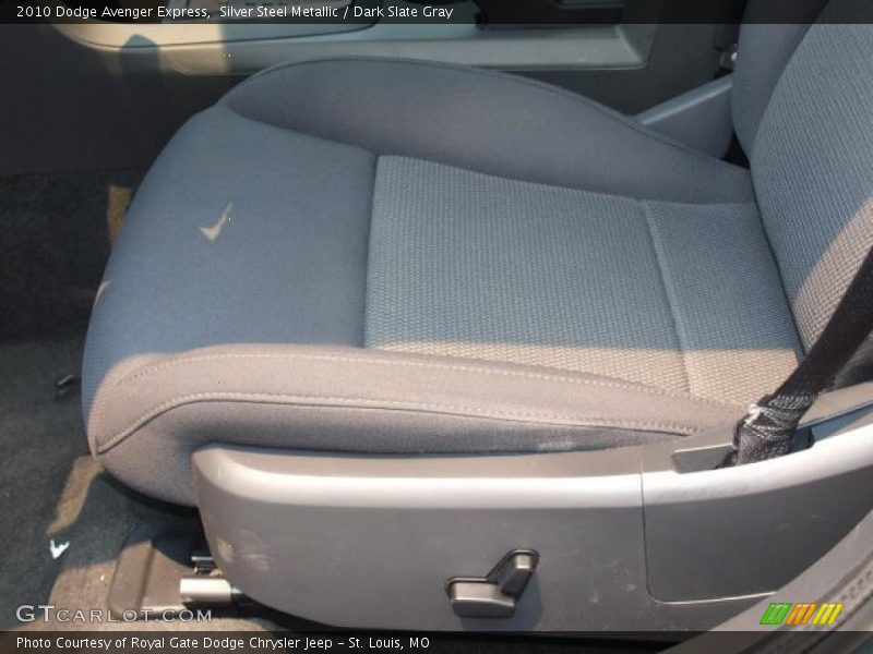Silver Steel Metallic / Dark Slate Gray 2010 Dodge Avenger Express