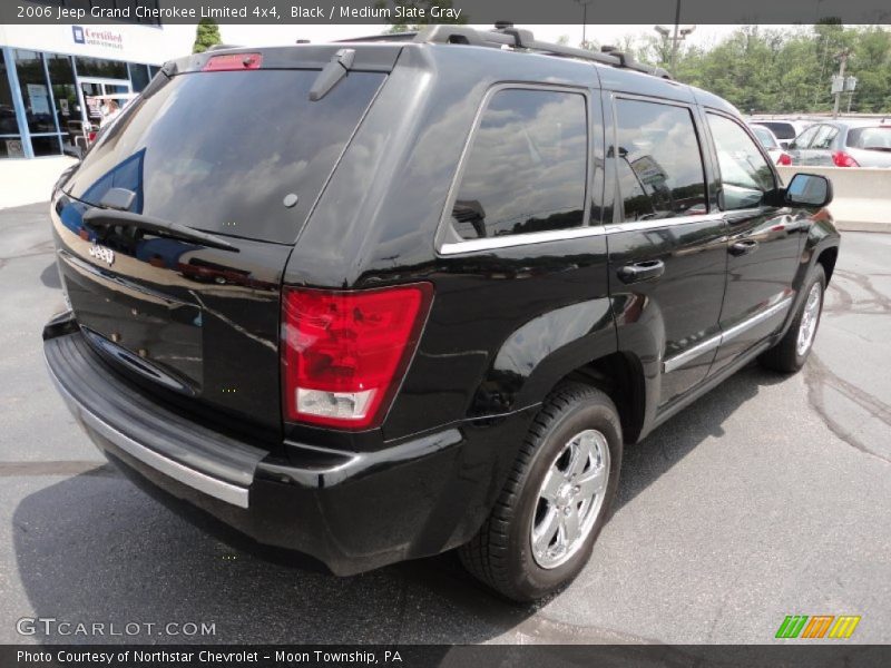 Black / Medium Slate Gray 2006 Jeep Grand Cherokee Limited 4x4