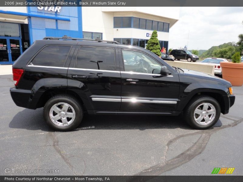 Black / Medium Slate Gray 2006 Jeep Grand Cherokee Limited 4x4