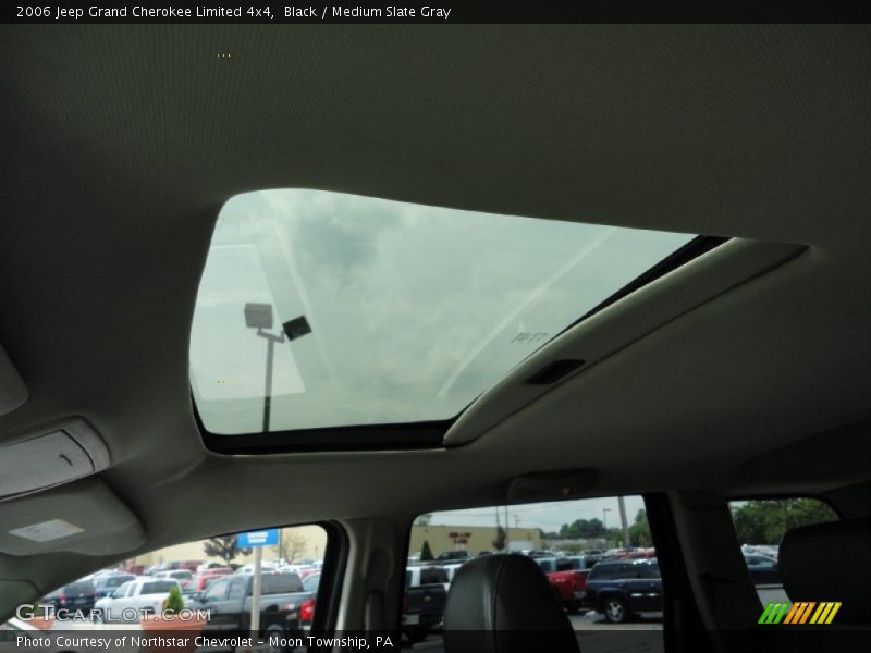 Black / Medium Slate Gray 2006 Jeep Grand Cherokee Limited 4x4