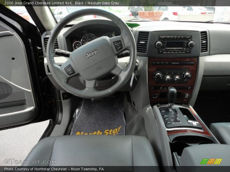 Black / Medium Slate Gray 2006 Jeep Grand Cherokee Limited 4x4
