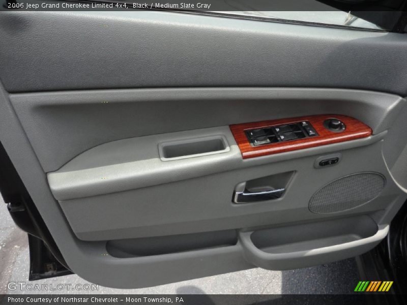 Black / Medium Slate Gray 2006 Jeep Grand Cherokee Limited 4x4