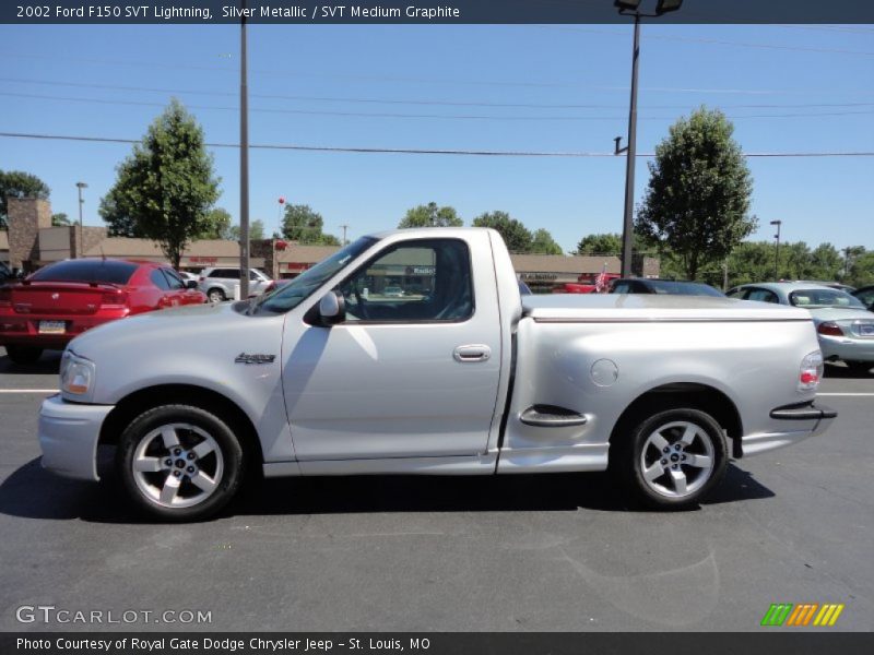 Silver Metallic / SVT Medium Graphite 2002 Ford F150 SVT Lightning