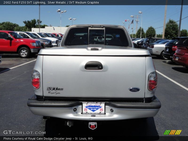 Silver Metallic / SVT Medium Graphite 2002 Ford F150 SVT Lightning