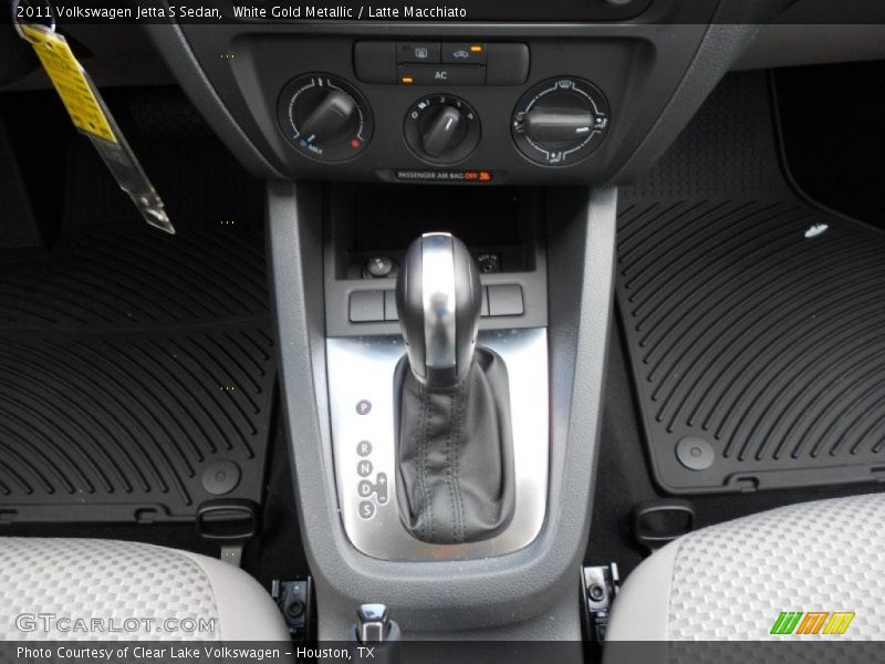 White Gold Metallic / Latte Macchiato 2011 Volkswagen Jetta S Sedan