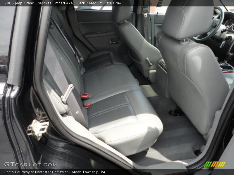 Black / Medium Slate Gray 2006 Jeep Grand Cherokee Limited 4x4