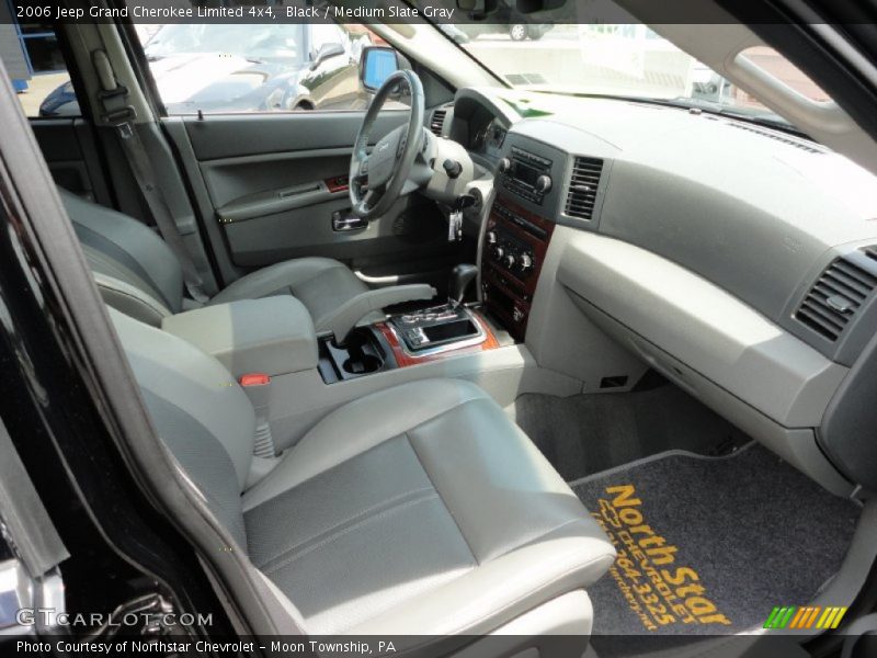 Black / Medium Slate Gray 2006 Jeep Grand Cherokee Limited 4x4