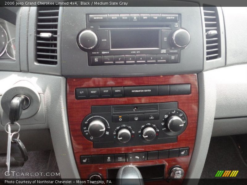 Black / Medium Slate Gray 2006 Jeep Grand Cherokee Limited 4x4