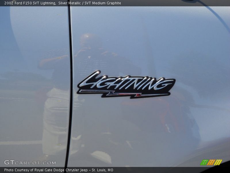 Silver Metallic / SVT Medium Graphite 2002 Ford F150 SVT Lightning