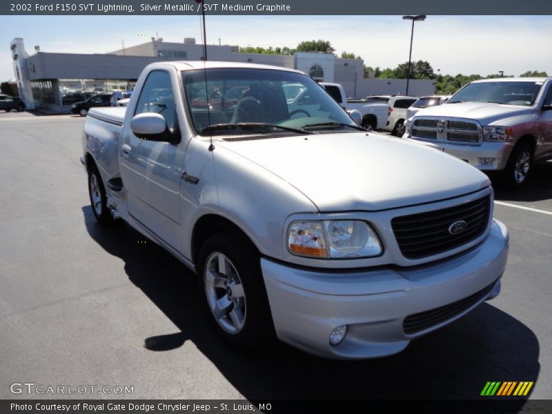 Silver Metallic / SVT Medium Graphite 2002 Ford F150 SVT Lightning
