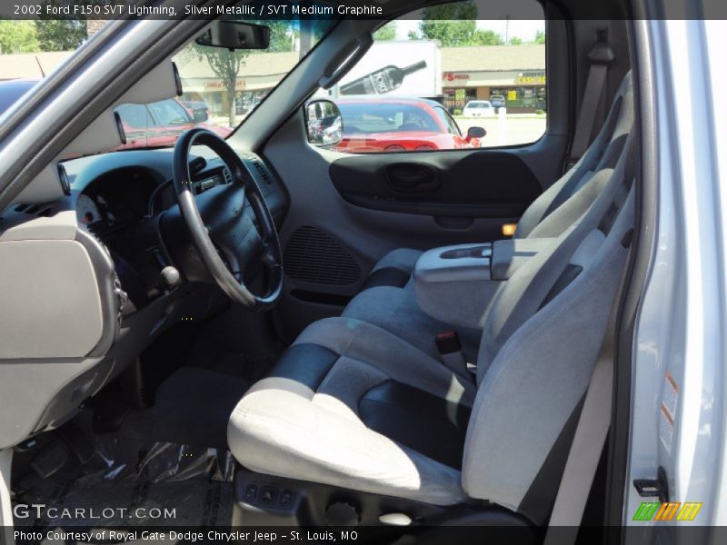Silver Metallic / SVT Medium Graphite 2002 Ford F150 SVT Lightning
