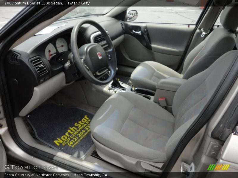 Pewter / Gray 2003 Saturn L Series L200 Sedan