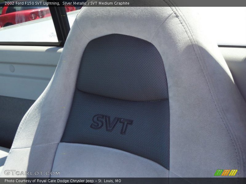 Silver Metallic / SVT Medium Graphite 2002 Ford F150 SVT Lightning