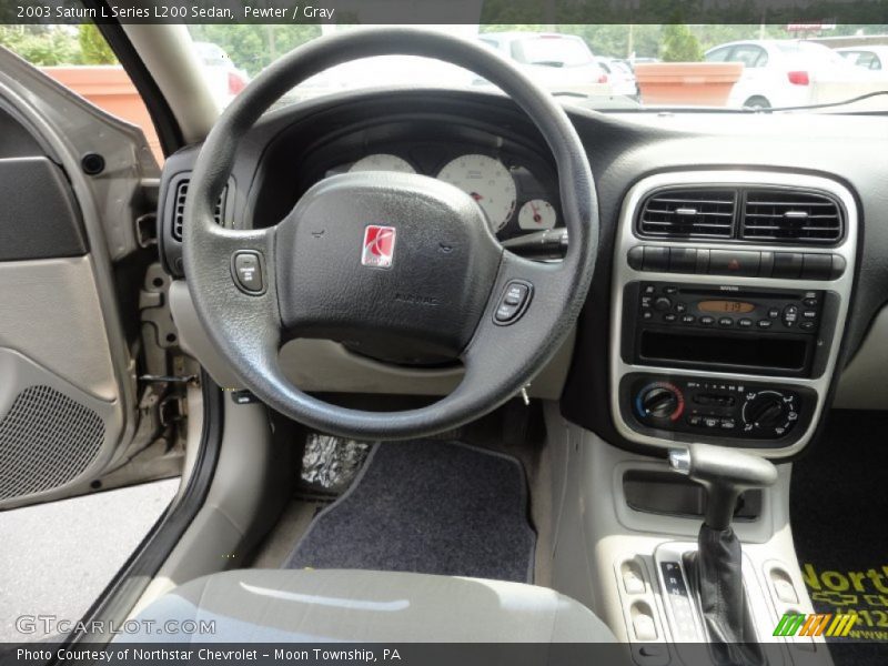Pewter / Gray 2003 Saturn L Series L200 Sedan
