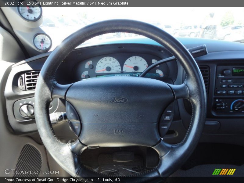 Silver Metallic / SVT Medium Graphite 2002 Ford F150 SVT Lightning