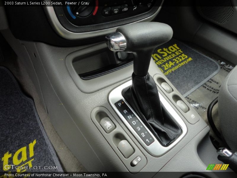 Pewter / Gray 2003 Saturn L Series L200 Sedan