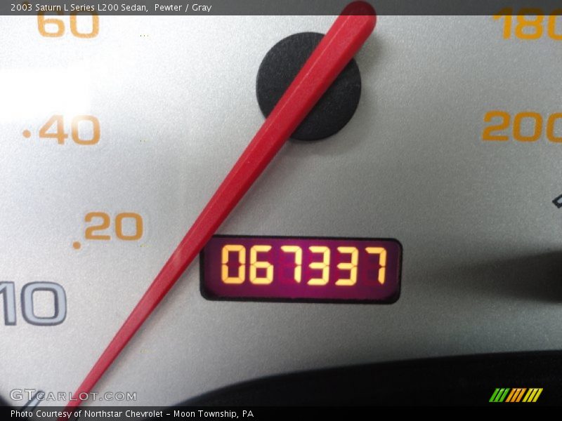 Pewter / Gray 2003 Saturn L Series L200 Sedan