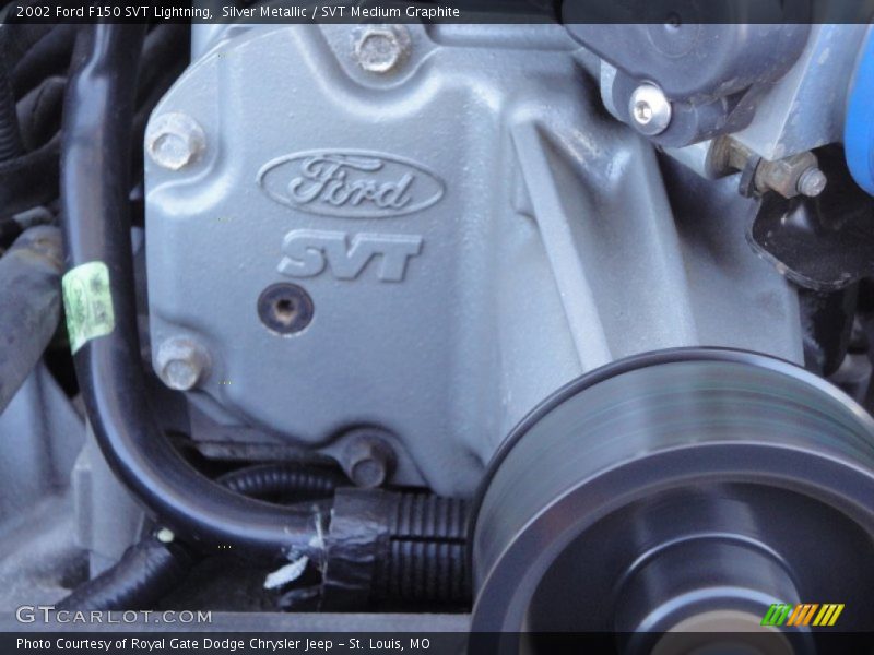 Silver Metallic / SVT Medium Graphite 2002 Ford F150 SVT Lightning