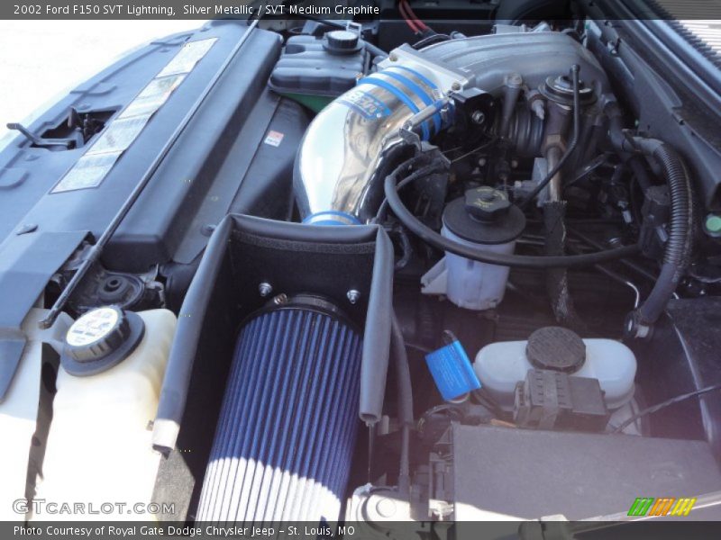 Silver Metallic / SVT Medium Graphite 2002 Ford F150 SVT Lightning