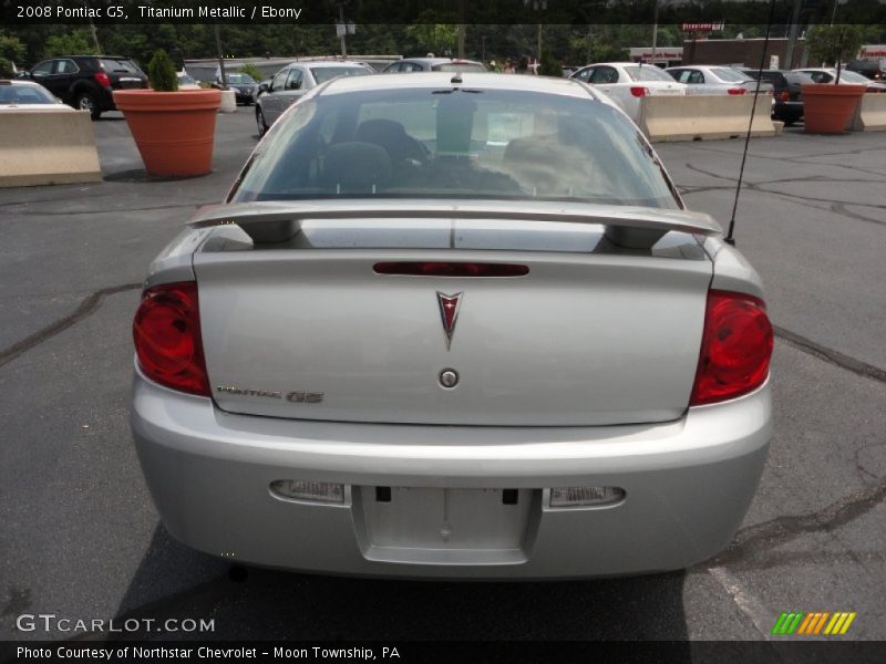 Titanium Metallic / Ebony 2008 Pontiac G5