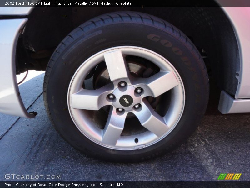 Silver Metallic / SVT Medium Graphite 2002 Ford F150 SVT Lightning