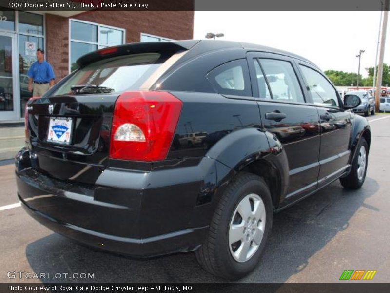 Black / Pastel Slate Gray 2007 Dodge Caliber SE