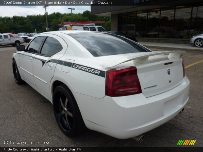 Stone White / Dark Slate Gray/Light Graystone 2006 Dodge Charger SXT