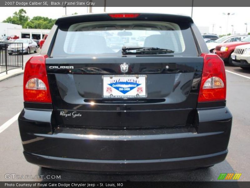 Black / Pastel Slate Gray 2007 Dodge Caliber SE