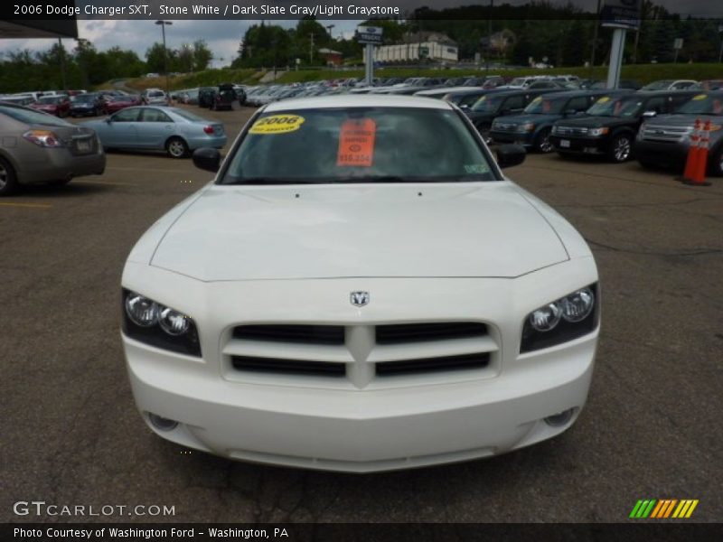 Stone White / Dark Slate Gray/Light Graystone 2006 Dodge Charger SXT