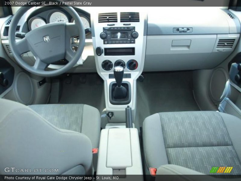Black / Pastel Slate Gray 2007 Dodge Caliber SE