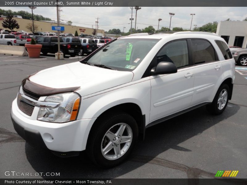 Summit White / Light Gray 2005 Chevrolet Equinox LT AWD