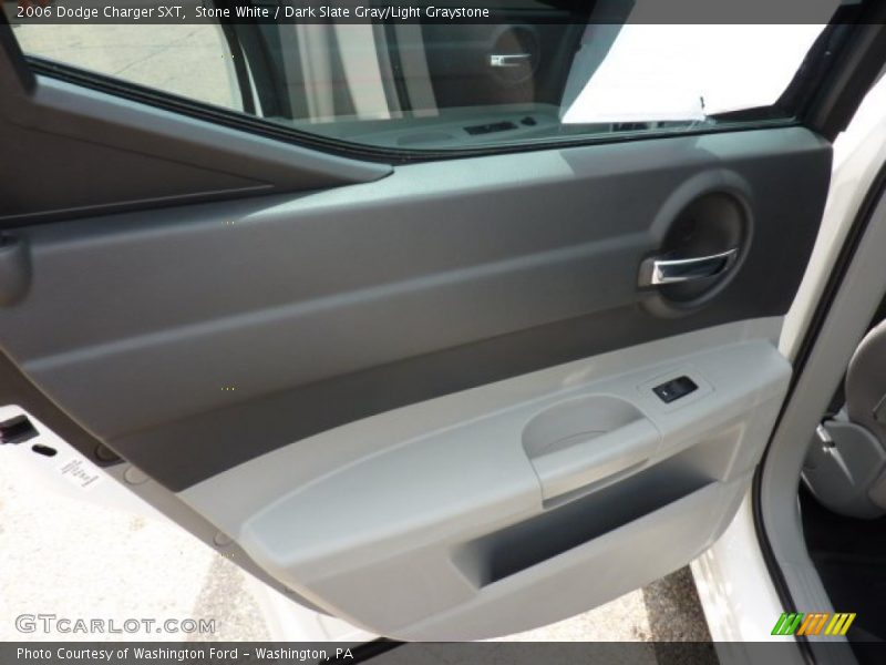 Stone White / Dark Slate Gray/Light Graystone 2006 Dodge Charger SXT
