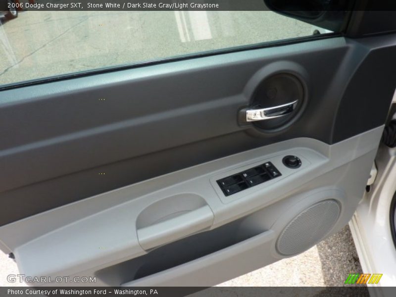 Stone White / Dark Slate Gray/Light Graystone 2006 Dodge Charger SXT