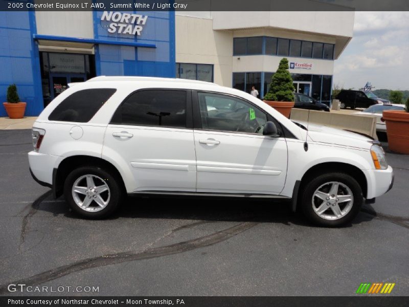 Summit White / Light Gray 2005 Chevrolet Equinox LT AWD