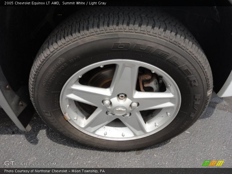 Summit White / Light Gray 2005 Chevrolet Equinox LT AWD