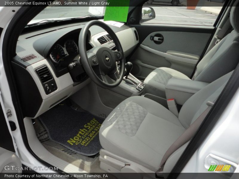 Summit White / Light Gray 2005 Chevrolet Equinox LT AWD