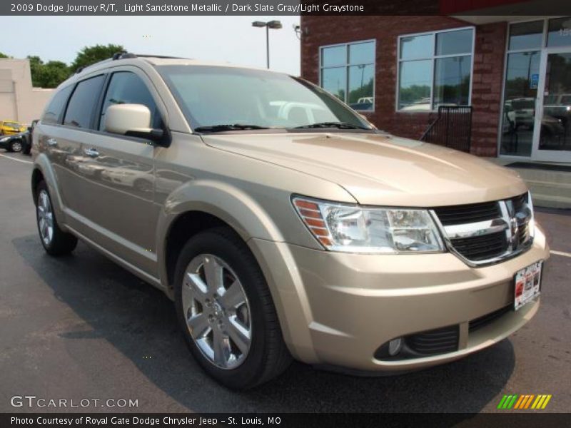 Light Sandstone Metallic / Dark Slate Gray/Light Graystone 2009 Dodge Journey R/T