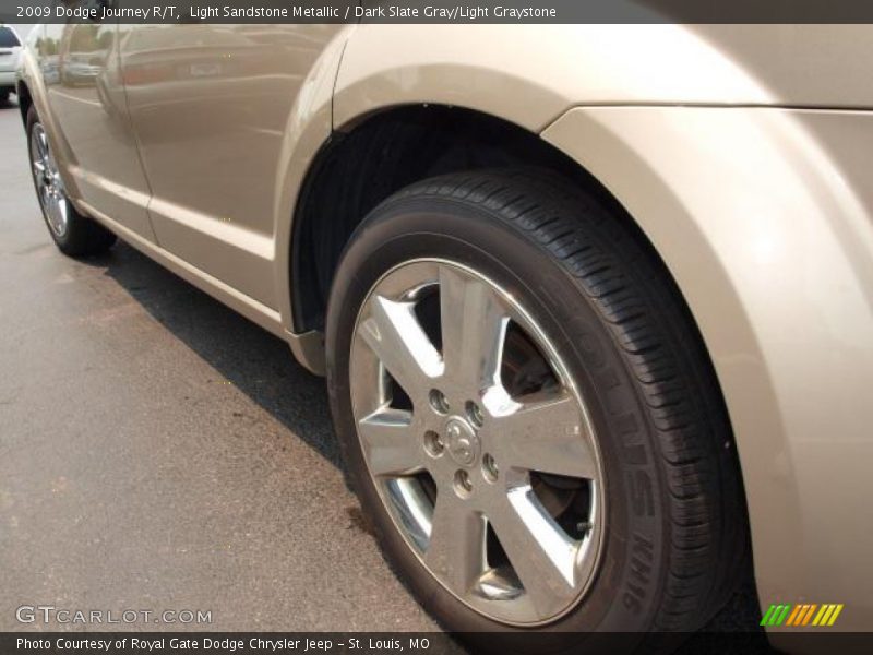 Light Sandstone Metallic / Dark Slate Gray/Light Graystone 2009 Dodge Journey R/T