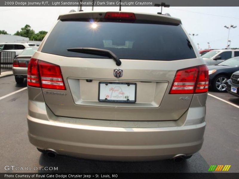 Light Sandstone Metallic / Dark Slate Gray/Light Graystone 2009 Dodge Journey R/T