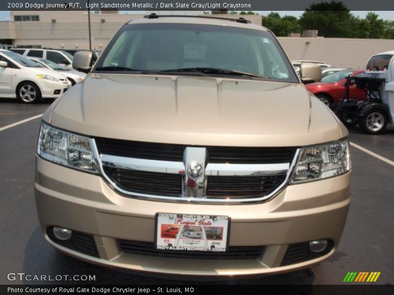 Light Sandstone Metallic / Dark Slate Gray/Light Graystone 2009 Dodge Journey R/T