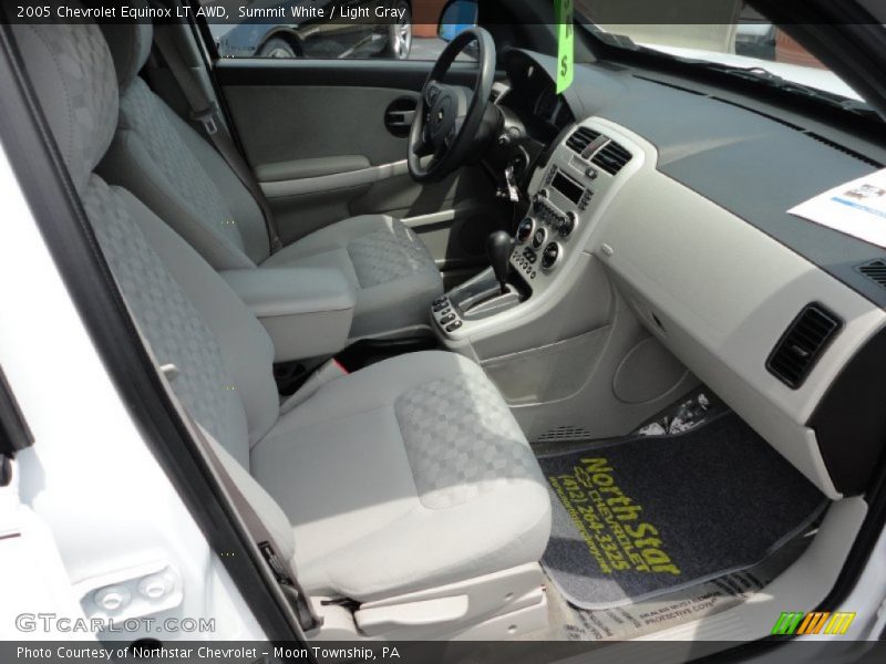Summit White / Light Gray 2005 Chevrolet Equinox LT AWD