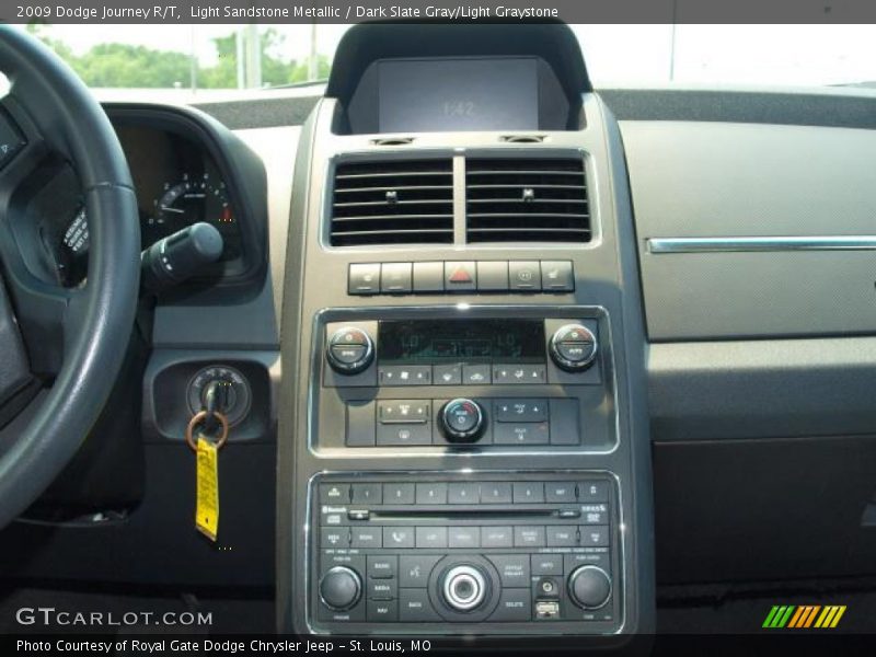 Light Sandstone Metallic / Dark Slate Gray/Light Graystone 2009 Dodge Journey R/T